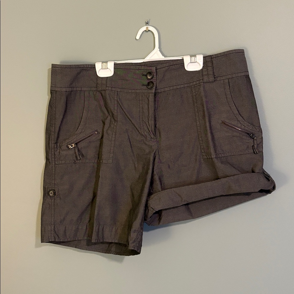 Kenneth Cole Dark Grey Lightweight Shorts